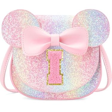 Imagem de OYLOLA Presentes de aniversário para meninas de 3, 4, 5, 6, 7 e 8 anos, bolsa infantil para meninas pequenas, presente para meninas, Cor rosa