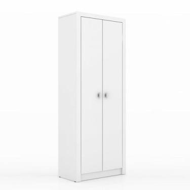 Imagem de Armário Multiuso para Escritório com 2 Portas ME4105 Branco - Tecno - 