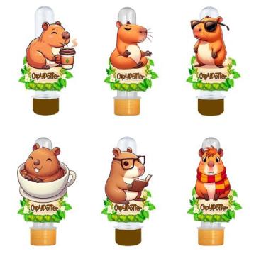Imagem de Tubetes Capivara 10 Unidades - Genérica