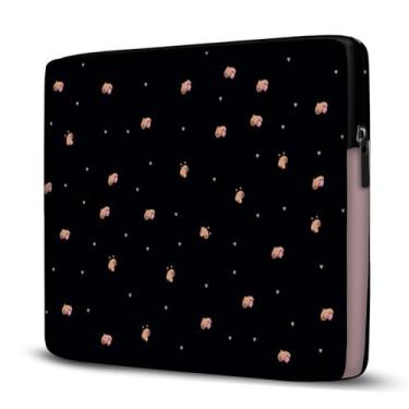Imagem de Pasta Maleta Capa Case Para Laptop Notebook Compatível com MacBook, Dell, Samsung, Acer UltraBook, 15,6" Capivara