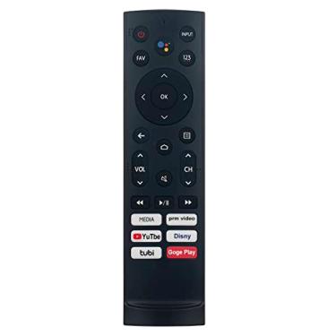 Imagem de ERF3L90H Controle remoto de substituição por voz adequado para Smart TV Hisense 4K 100L5G 100L5G-DLT100B 100L5G DLT100B 100L9G-CINE100A Sub Remote ERF3B90H