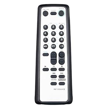 Imagem de Controle remoto de substituição RMT-CG500A compatível com Sony CD Radio Cassette Recorder CFD-G500 CFD-G500L