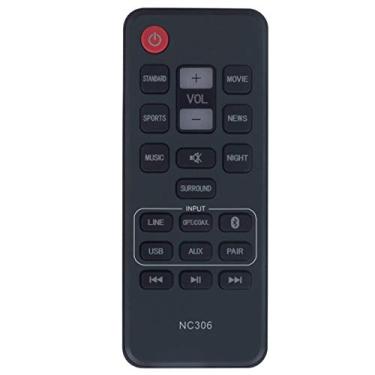 Imagem de NC306UH NC306 Controle remoto de substituição adequado para sistema de barra de som Sanyo Soundbar FWSB415E-A