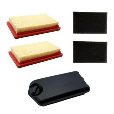 Imagem de Ninayu Filtro de ar 14 083 01 S com pré-filtro pacote com 2 e 14 096 110S capa de purificador de ar 14 096 133 S 14 083 19 S peças de substituição com Kh XT149 XT173 XT650 XT675 XT775 XT800 XT666