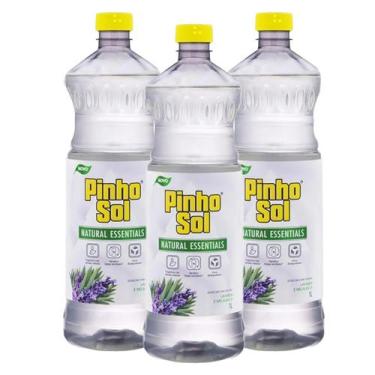 Imagem de Desinfetante Natural Essentials Lavanda E Melaleuca 1Lt Pinho Sol Kit 