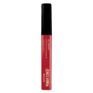 Imagem de Batom Liquido Avon Power Stay 16 Horas de Duração Vermelho Marsala 7ml