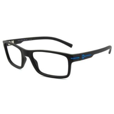 Imagem de Óculos de Grau HB Polytech Matte Black Masculino-Masculino