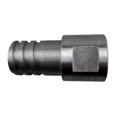Imagem de Gralara Adaptador de perfuração de conversão de broca de água, adaptador de parafuso m22 de bits do eixo de parafuso botão quadrado para acessório, 81mmx41mm