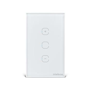 Imagem de Interruptor Smart Touch Wi-Fi Dimmer Branco - Intelbras - EWS 1101