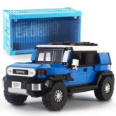 Imagem de HI-REEKE Toyota Car Building Block Set, Speed Champion FJ40 Off Road for Boy