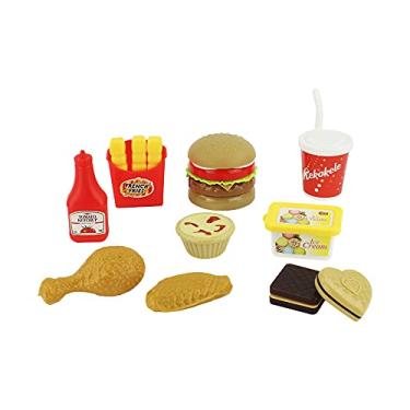 Imagem de Kit Lanchinho, Guloseimas e Comidinha Brinquedo Infantil - BBR Toys (Hambúrguer)