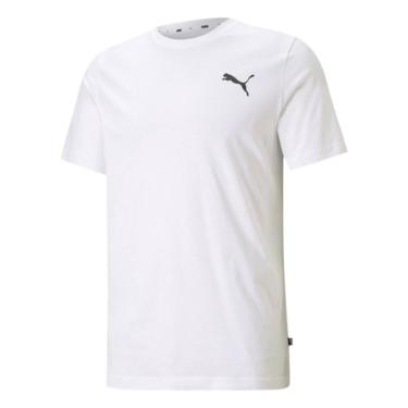 Imagem de Camiseta Puma Small Logo Masculina - Branco-Masculino