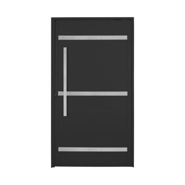 Imagem de Porta de Aluminio Pivotante 220x120cm Lambril Project Preto