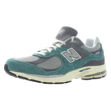 Imagem de New Balance Tênis masculino 2002, Cinza e verde, 42