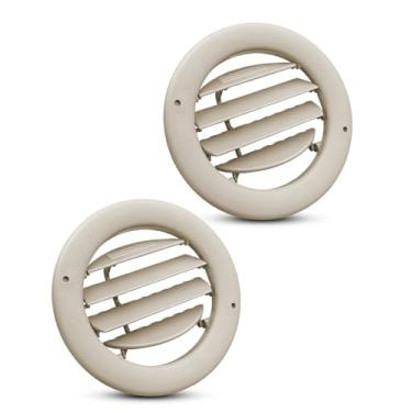 Imagem de QAGGUM 2 Peças De Forro Teto Traseiro, Grelha Ventilação Ar Condicionado, Compatível Com Ford Expedition 2011-2014, Taurus X 2018-2019, Lincoln Navigator 2009, 2011-2017, Substituição 9L1Z-19893-Ag,