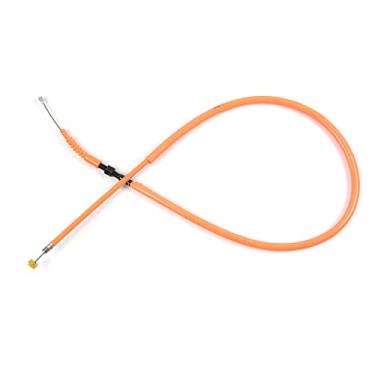 Imagem de Cabo de embreagem Arashi para Honda CBR1000RR 2008-2013, linha de fio inoxidável e acessórios de substituição de motocicleta de borracha peças laranja