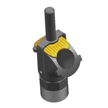 Imagem de LFI Torneira de tambor de resina com revestimento de gel torneira de tambor torneira de metal torneira de barril de 5 cm torneira de tambor GELCOAT