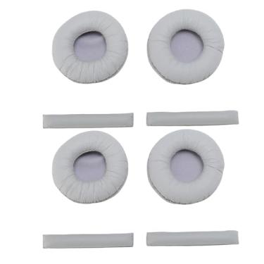 Imagem de VBESTLIFE 2 par Substituição Ear Pads & Headband Almofada Pads para PX200 PX200-II PX100 PX100-II PX80 PX90 PC130 PC131 Auscultadores (Cinza)