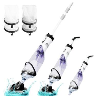 Imagem de Aspirador de piscina FOTING 2025Atualizado sem fio para uso acima do s