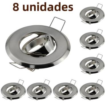 Imagem de Holofotes LED Ajustáveis MR11 8 12 Unidades De Iluminação De Downlight