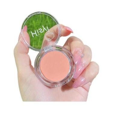 Imagem de Paleta De Blush De Bochecha Monocromática Fosca, Blush Em Pó De Pétala