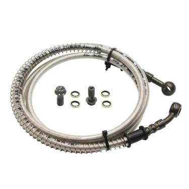 Imagem de Cabo de mangueira de linha de freio hidráulico de 1700 mm de 67 polegadas M10 Parafusos Banjo Motocicleta Pit Dirt Bike ATV Quad Buggy GoKart