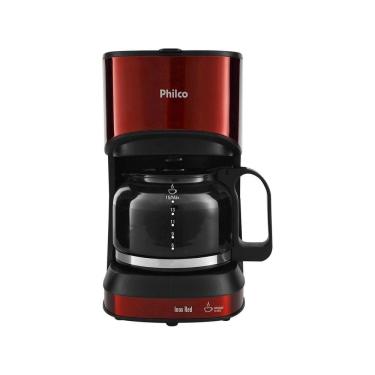 Imagem de Cafeteira Philco Compact Red 550w Faz 15 Cafés 127V
