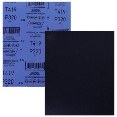 Imagem de Folha Lixa Norton Água T419 230x280 P320