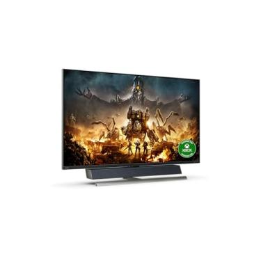 Imagem de Monitor Gamer Philips Momentum 55" 4K 144Hz Ambiglow HDR 559M1RYV