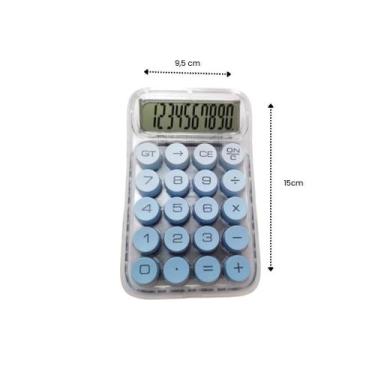 Imagem de Calculadora de mesa 10 dígitos a pilha - KK-2888 - ELECTRONIC CALCULAT