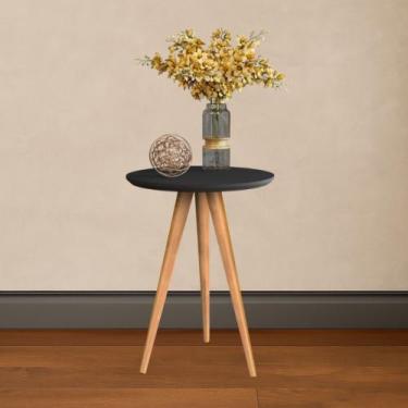 Imagem de Mesa de Apoio para Sala Retrô Classic com Pés Palito - Lojas Comprou C