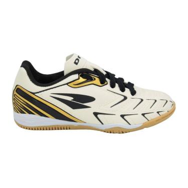 Imagem de Tênis Indoor Infantil Dray 362 Creme/Ouro