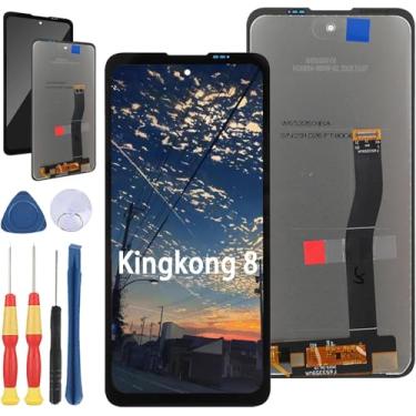 Imagem de Yuxyiony Nova tela de substituição para Cubot Kingkong 8 tela de reparo de tela LCD e acessórios de ferramenta de substituição
