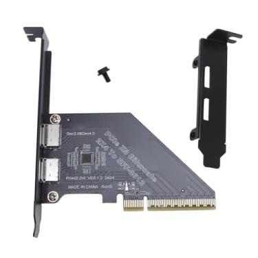 Imagem de Jectse PCIE 4.0 X8 para Cartão Oculink Adaptador Externo Aperfeiçoe a Funcionalidade do PC Com a SFF 8611, Conexão para NVME SSD GPU EGPU, Solução Simples de Plug and Play para