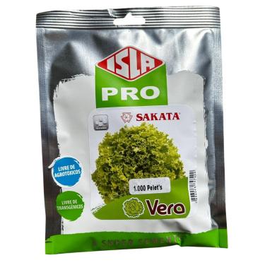 Imagem de Sementes Peletizadas Alface Crespa Vera - Isla (1.000 sementes)