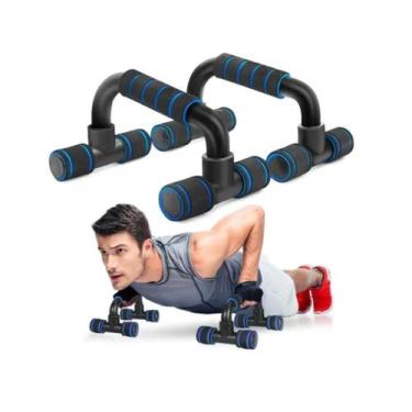 Imagem de Barra De Apoio Flexão De Braço Suporte Fixo Push Up Musculação - rioss