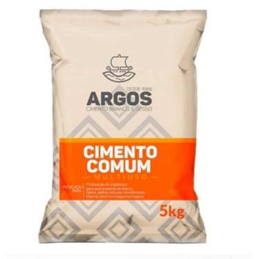 Imagem de Cimento Cinza Comum Para Reparo E Acabamento 5kg - Argos - 001376