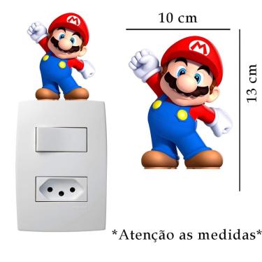 Imagem de Adesivo De Interruptor Mario Mod10