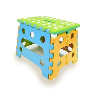 Imagem de Banquinho Banqueta Dobrável Bambino Verde Baby Style