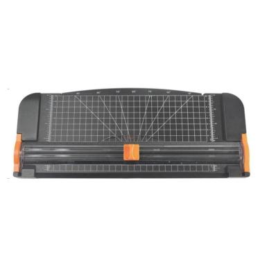 Imagem de Guilhotina Corta Papel Refiladora A4/A5 Portátil 38Cm - Yins