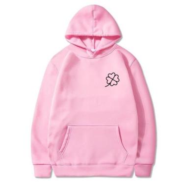 Imagem de Blusa Moletom Trevo De Quatro Folhas Tumblr  Unissex. JDK429 - JOHN CA