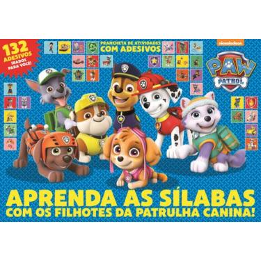 Imagem de Livro - Patrulha Canina: Aprenda as Sílabas - Prancheta de Atividades