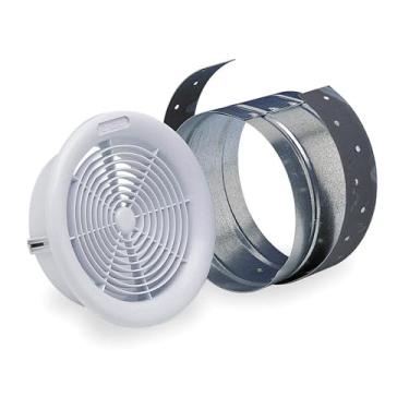 Imagem de Fantech Grade de escape Dg 6 Designer com coleira para duto de 15 cm