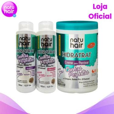 Imagem de Kit Shampoo + Condicionador + Creme para Pentear Cachos Perfeitos - Na