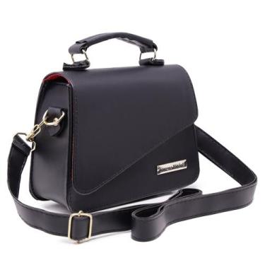 Imagem de Bolsa Feminina Alça Transversal - BOLSAS FEMININAS, Preto