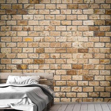 Imagem de Papel de Parede Pedras Tijolinho Tijolo Sala Painel - 267pcp - Allodi