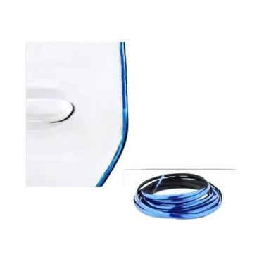 Imagem de Protetor De Bordas De Porta De Carro Em Cromo, Fitas Decorativas DIY, 