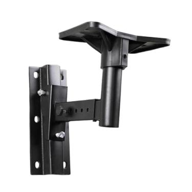 Imagem de ZGUZMCMK Suporte de Parede para Alto-falante, Base de Metal, Universal, Fácil de Instalar, Pequeno, para Home Theater.