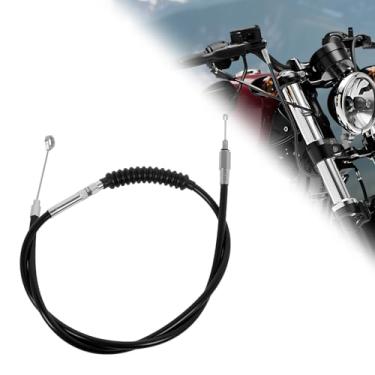 Imagem de PIKPOP Cabo de embreagem para Harley Sportster, extensão de fio de embreagem trançado de aço inoxidável para Sportster 2004-2020, 1986-2013 XL 883, XL 1200, ferro 883, ferro 1200, XL883N, XL1200N