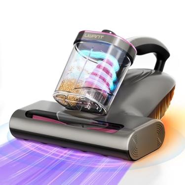 Imagem de uwant Limpador de cama com rolo de metal de sucção de 16 Kpa 253,7 nm Colchão de luz UV 36000RPM/mínimo 65 °C Filtro HEPA e colchão ultrassônico aspirador de pó para sofá, travesseiro, mantas de cama